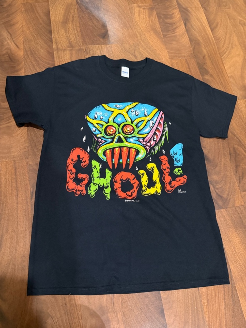 Craig Gleason ‘Cool Ghoul’ Graphic T-Shirt with Colorful Monster Print